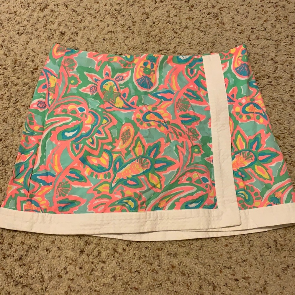 Lily Pulitzer floral skirt